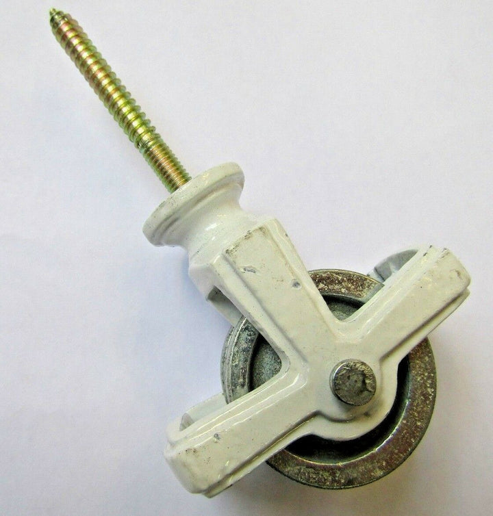 Screw In Ceiling Airer Double Pulley White.