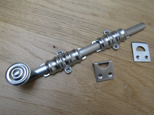 9inch Architectural Dutch Bolt Satin Chrome.