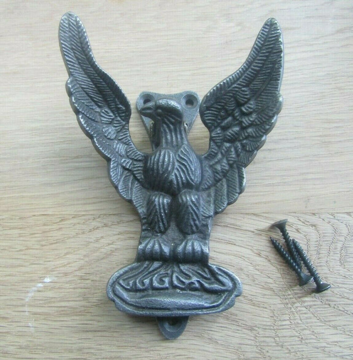 Cast Iron Eagle Door Knocker Antique Iron.