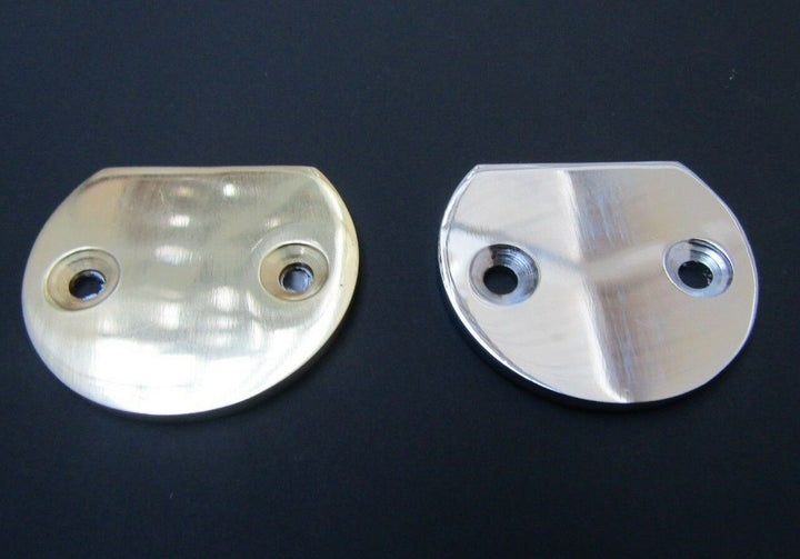 Polished Brass 54mm Large end disc.