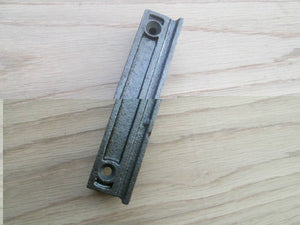 Small Cast Iron Rim Lock Keep Square End Deep.
