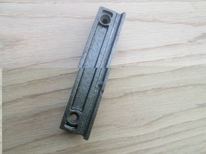 Small Cast Iron Rim Lock Keep Square End Deep.
