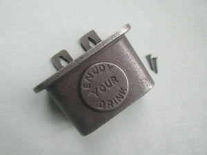Cast Iron Enjoy Your Drink Cap Catcher Only.