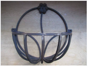 Equine Hay Rack Feeder, Vintage Garden Planter.