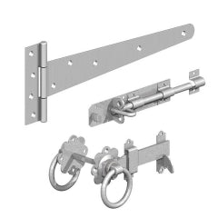 Gatemate 16inch Galvanised Field Gate Side Kit.
