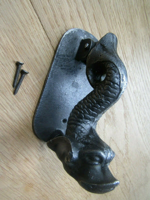 Fish Door Knocker Antique Iron.