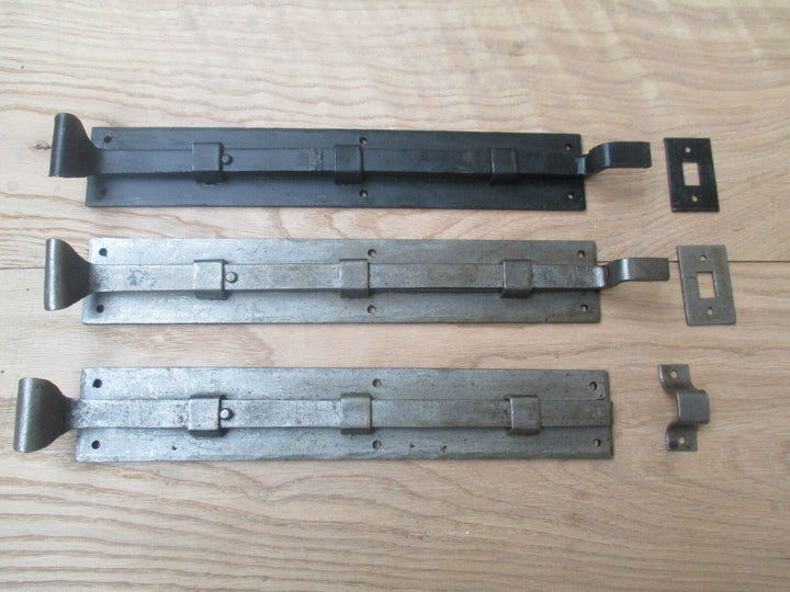 12鑴欏瀯鑺掗垾姣優鍋拷Handforged Fishtail Slide Antique Iron.