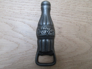 Cast Iron Enjoy Coca Cola Bottle Opener.