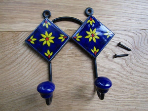 Floral Patterned Utility Hook.