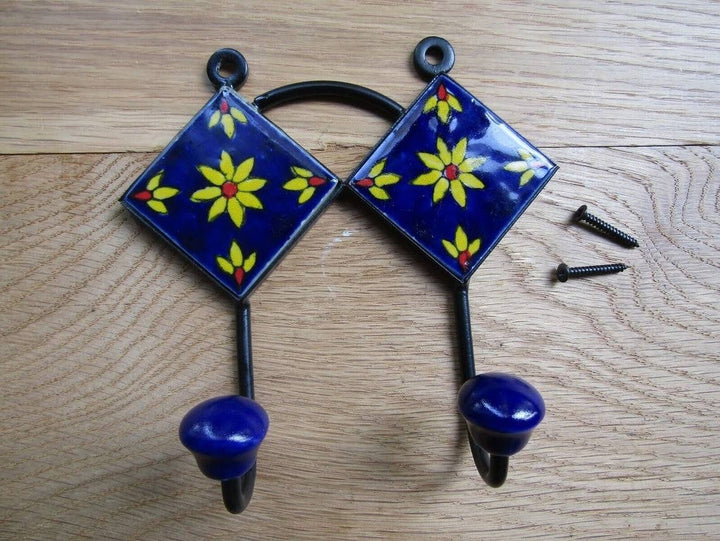 Floral Patterned Utility Hook.