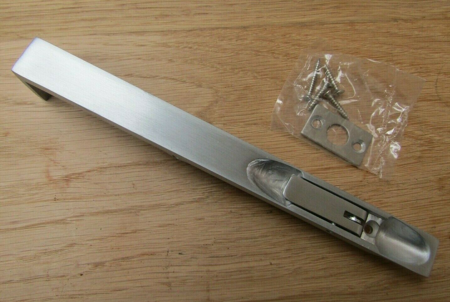 8inch Flush Bolt Satin Chrome.