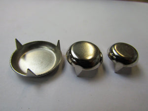 Pack Of 20 Knock In Furniture Floor Glides 19mm Chrome.