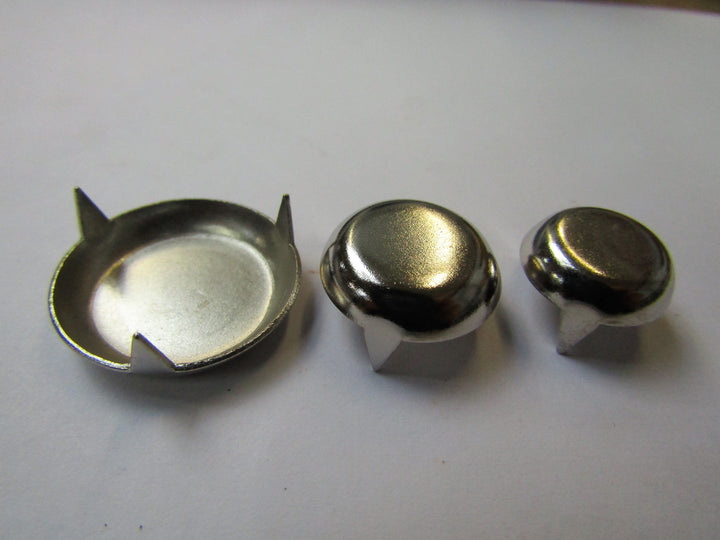 Pack Of 20 Knock In Furniture Floor Glides 19mm Chrome.