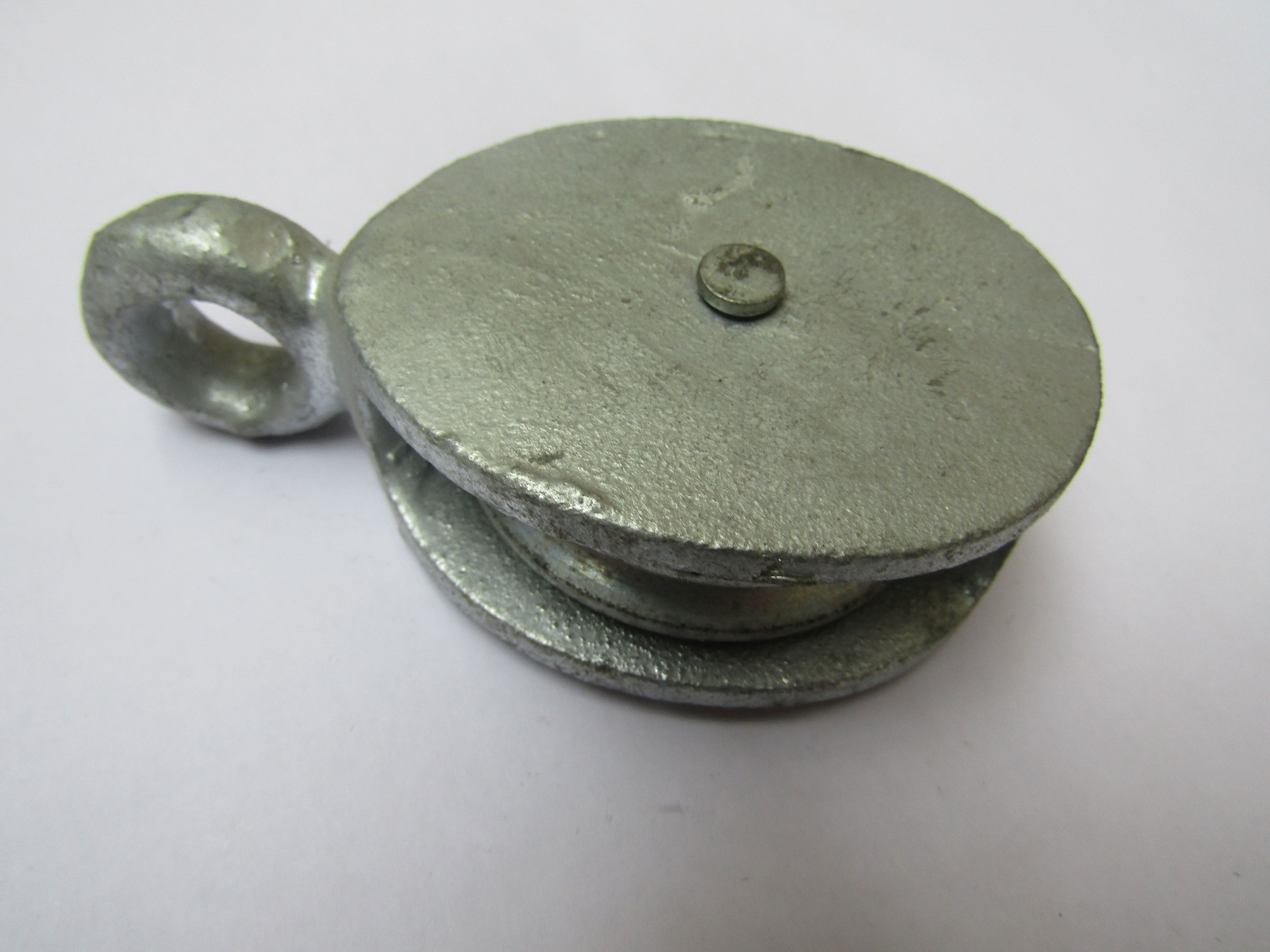 Cast Iron Galvanised Awning Pulley 50mm.
