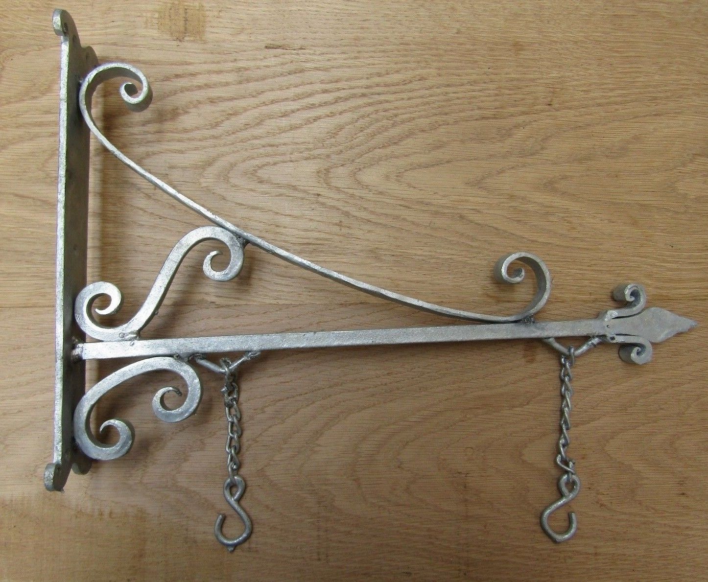 16inch Galvanised Garden Sign Hanging Bracket.