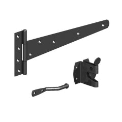 Gatemate Black Field Gate Pedestrian Kit 14inch.