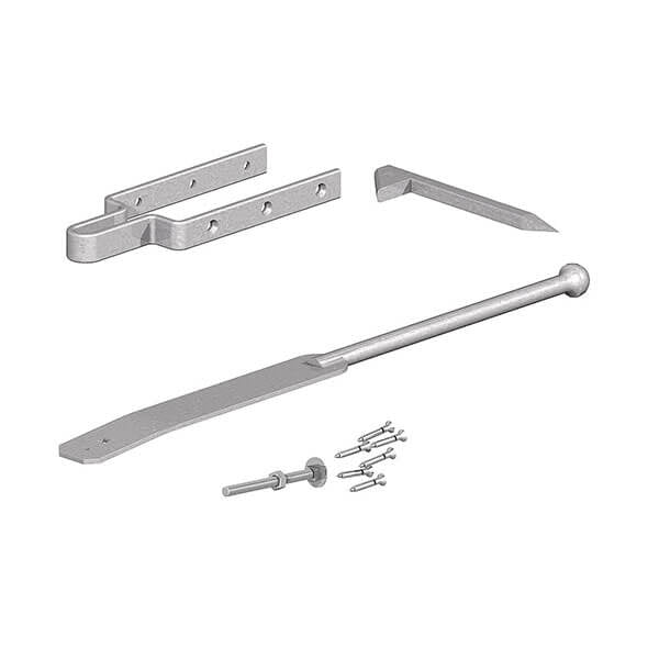 Gatemate Field Gate Fastener set With Drive Catch Galvanised.
