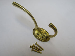 Georgian Oval Base Coat Hook.