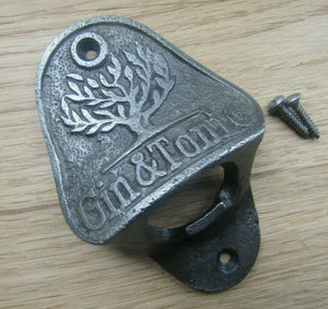 Cast Iron Gin & Tonic Bottle Opener.