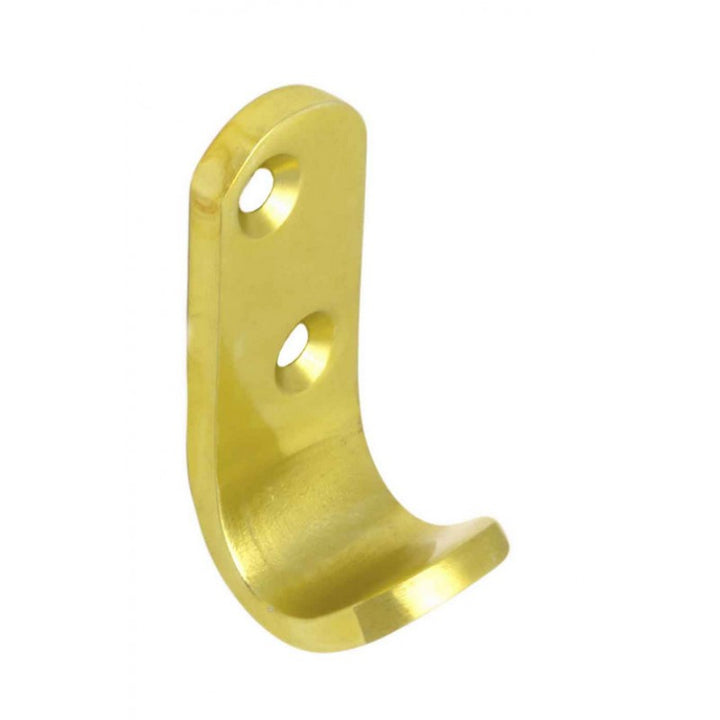 Single robe Hooks Gold Aluminium.