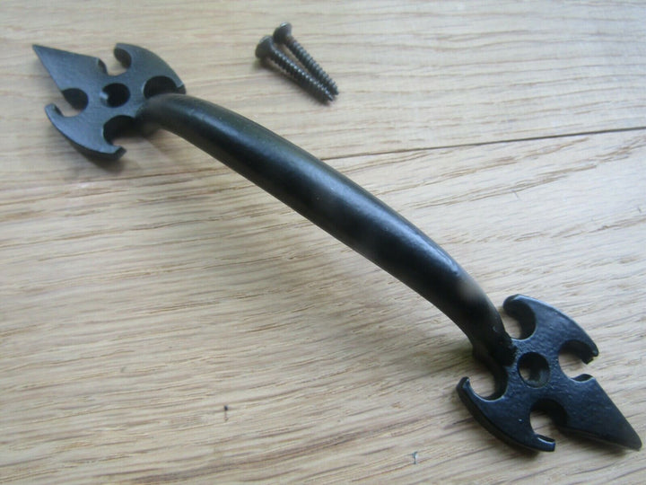 6.5inch Black Antique Gothic Pull Handle.