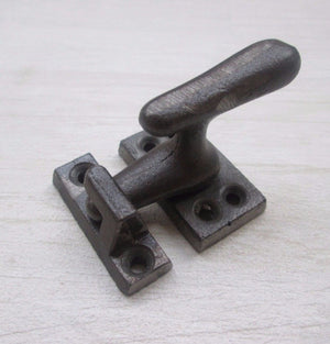 Old Showcase Lock Latch Antique Iron.