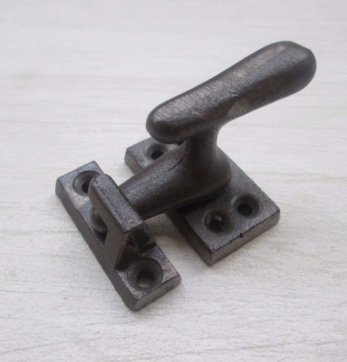Old Showcase Lock Latch Antique Iron.