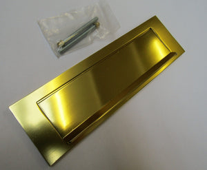 10inch Gravity Letter Plate Gold Aluminium.
