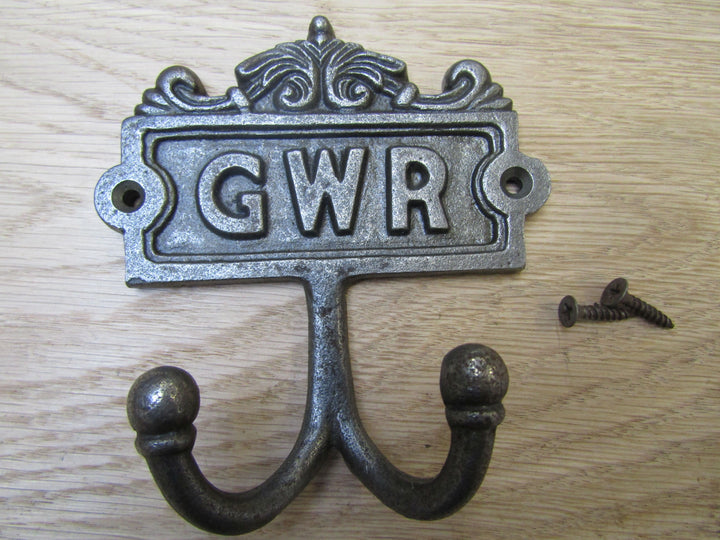 GWR Double Coat Hook.