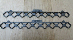 Pair Of GWR Vintage Kitchen Creel Pot Pan Brackets Only.