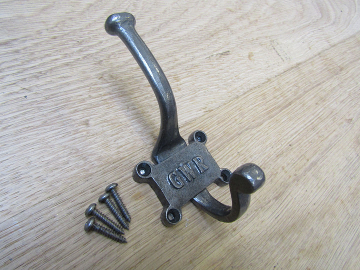 Retro GWR Railway Coat Hook.