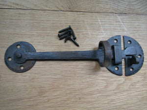 8inch Hand forged Gothic Blacksmith door latch.