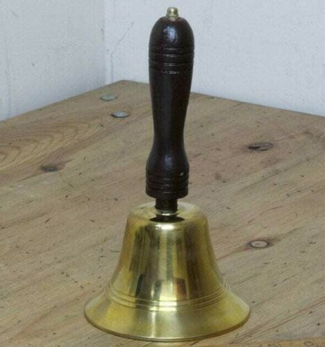 9inch Handheld Victorian Vintage Bell.