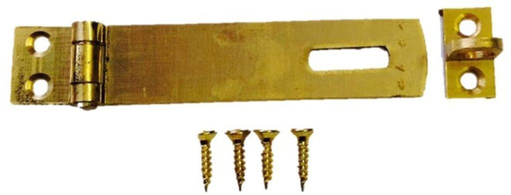 Hasp And Staple 60mm Medium Brass.