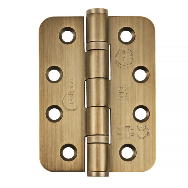 Fire Rated Radius Ball Bearing Door Hinge 102x76mm Grade 13