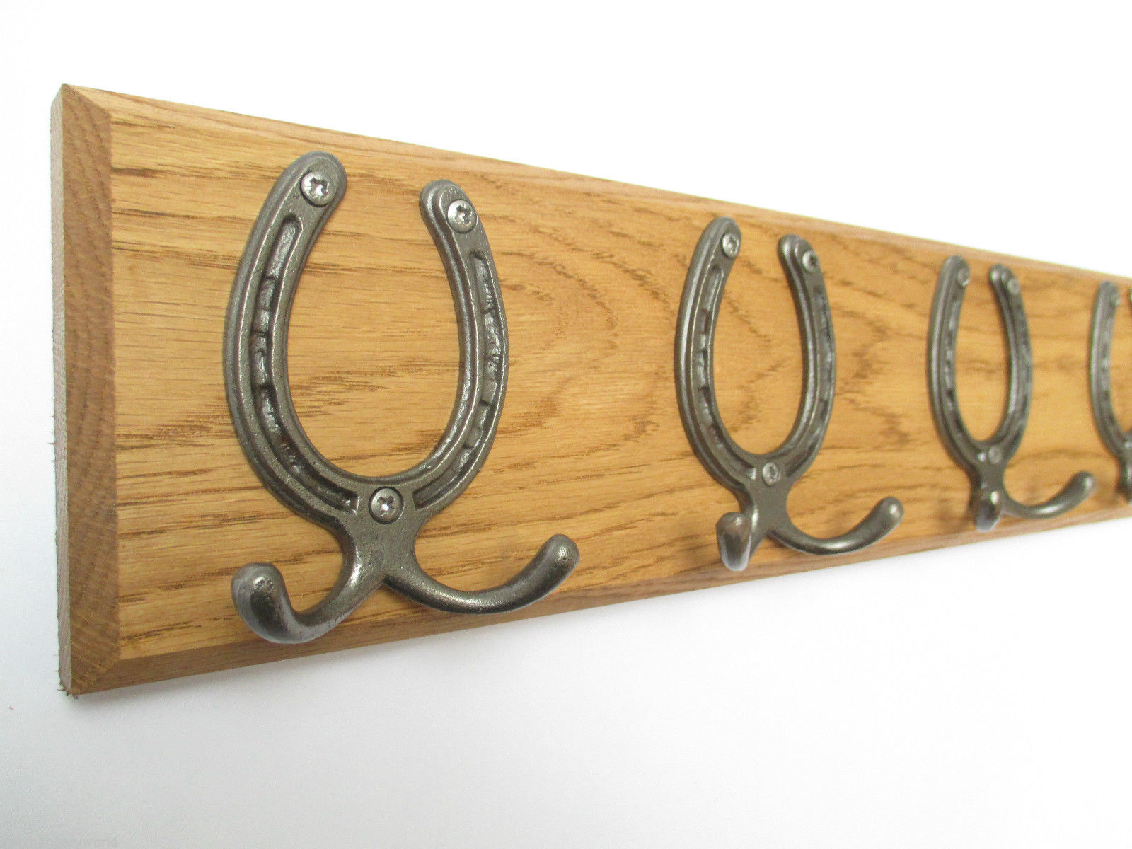 Small Horse Shoe Coat Hook Rail.