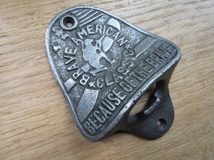American Brave Bottle Opener.