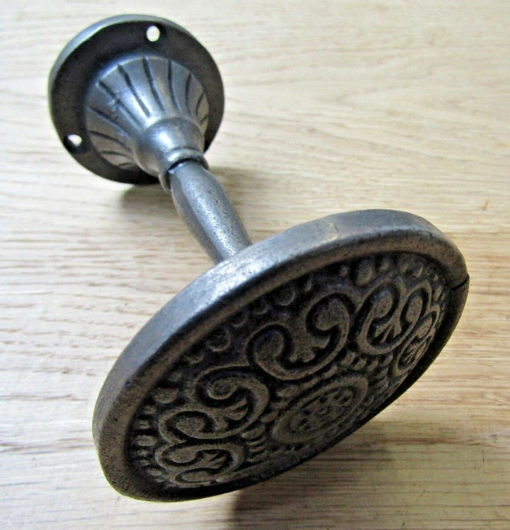 Inca Curtain Hold back Antique Iron.