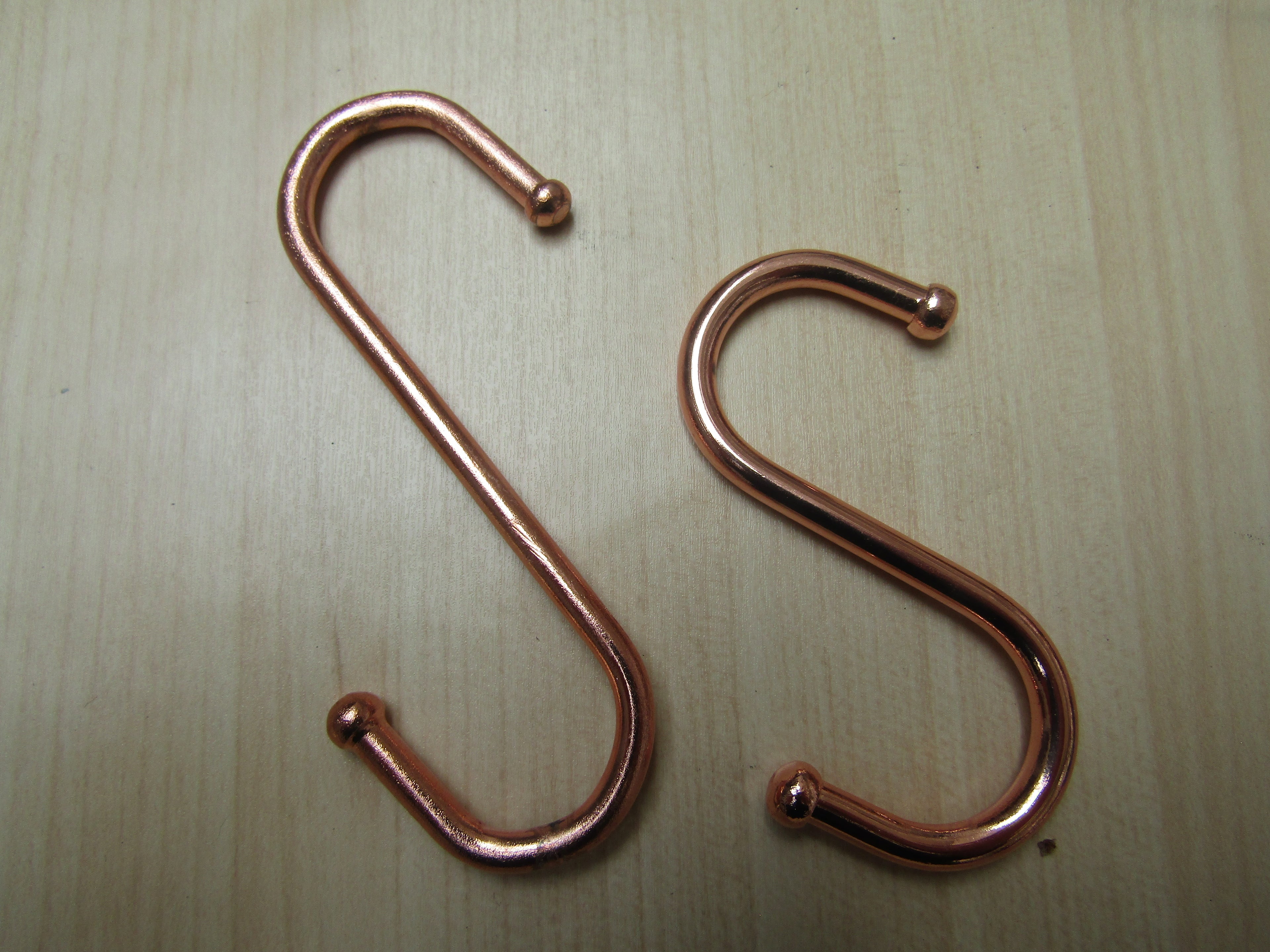 3inch Steel S Hook Copper.