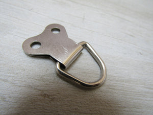 Pack of 20 D Rings Large Double Nickel Silver.