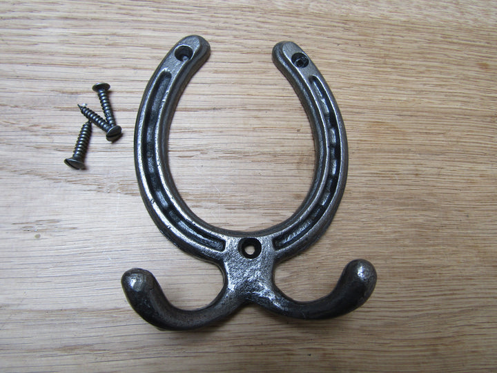 Horse Shoe Coat Hook Large.