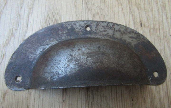 Large Steel Cabinet Cup Handle Rust.