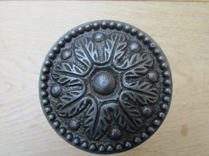 Leaf Curtain Hold back Antique Iron.