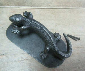 Lizard Door Knocker Antique Iron.