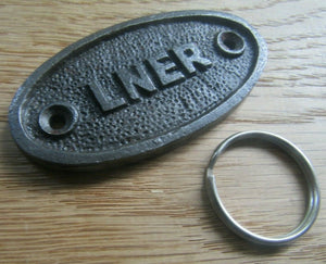 LNER Cast Iron Key Ring.