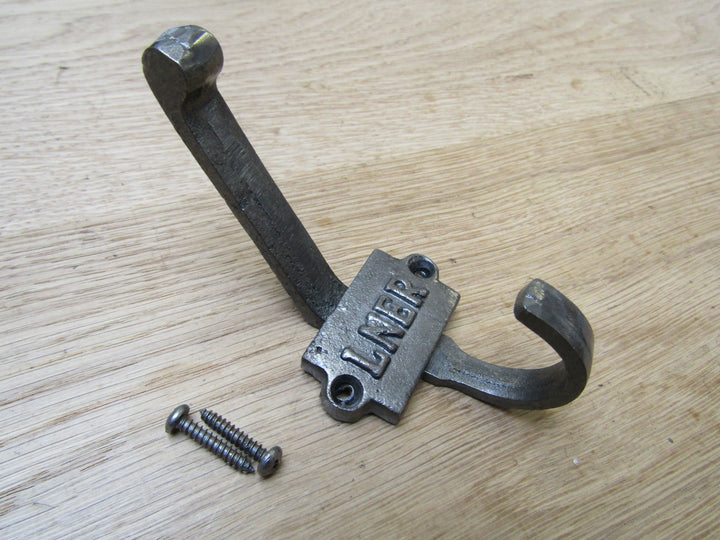 Pack Of 5 LNER Railway Coat Hooks.