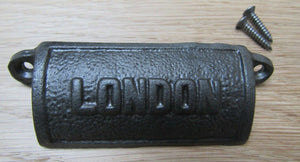 Antique Iron Retro Cup Handle London.