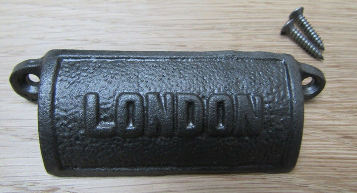 Antique Iron Retro Cup Handle London.