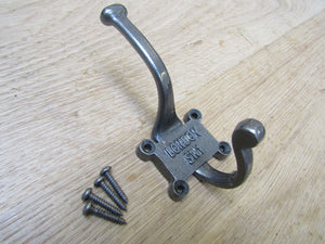 Pack Of 5 Retro London SW1 Coat Hooks.