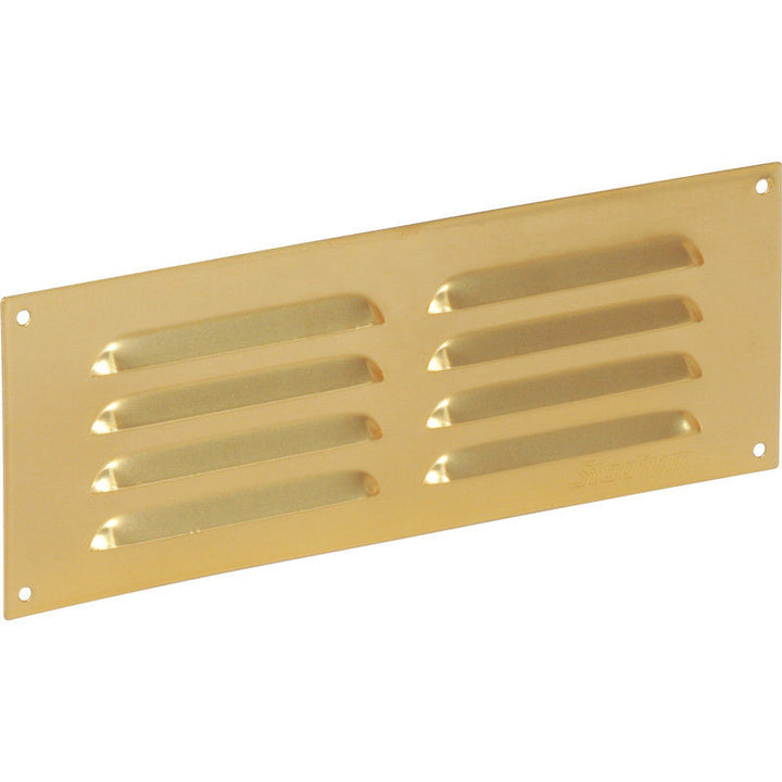 9inch x 3inch Louvre Air Vent Gold.